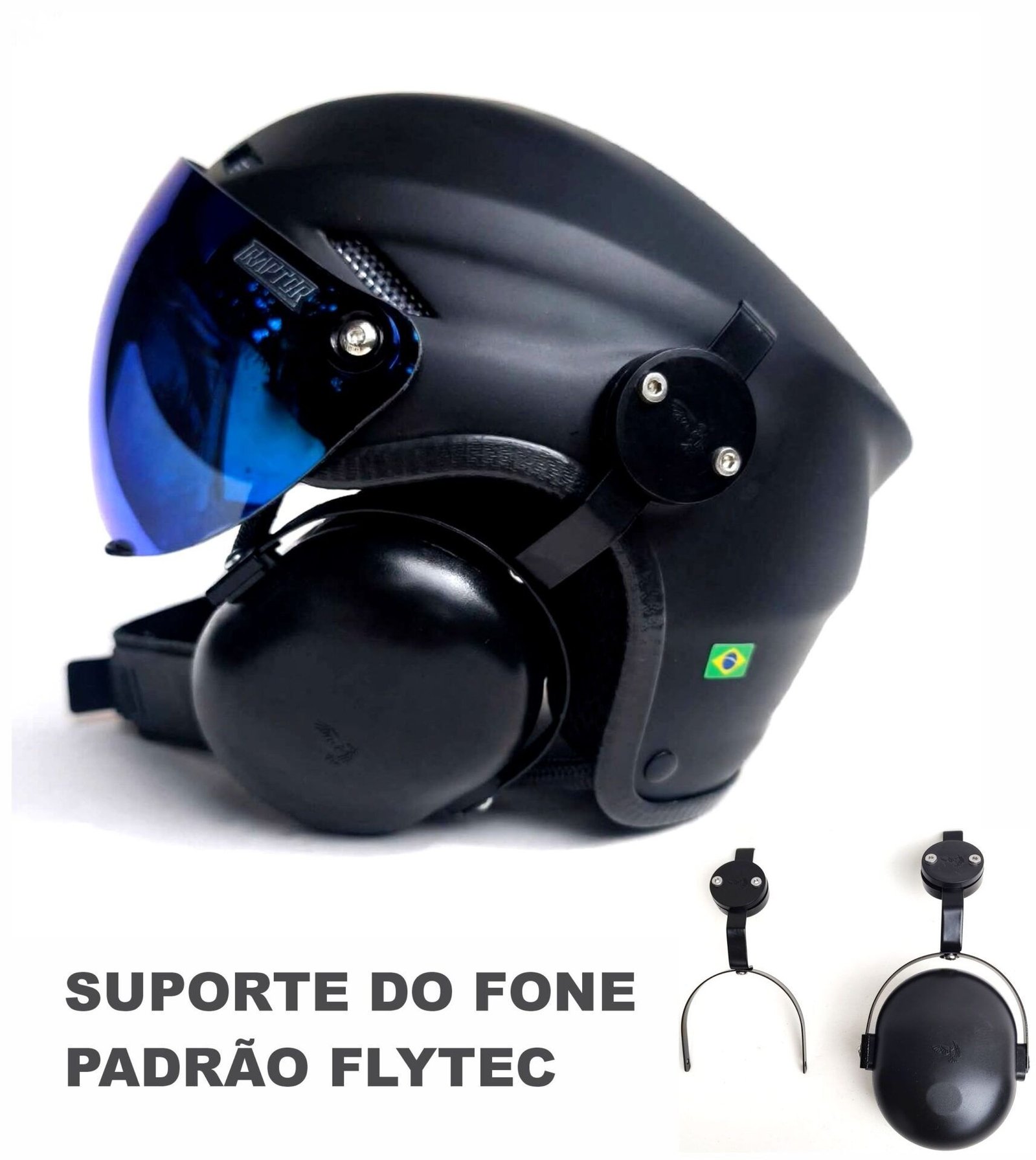 CAPACETE RAPTOR ABAF - Imagem 2